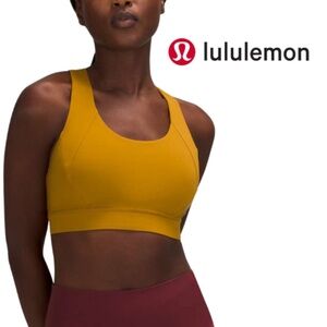 Lululemon Free To Be Elevated Bra *Light Support, DD/E Cup Gold Spice - Size 8